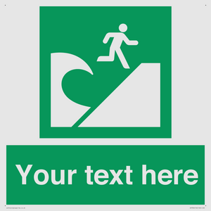 Custom Safe Condition Tsunami evacuation area